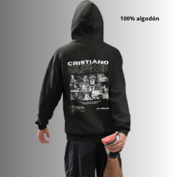 CR7 Blanco y Negro - Sudadero