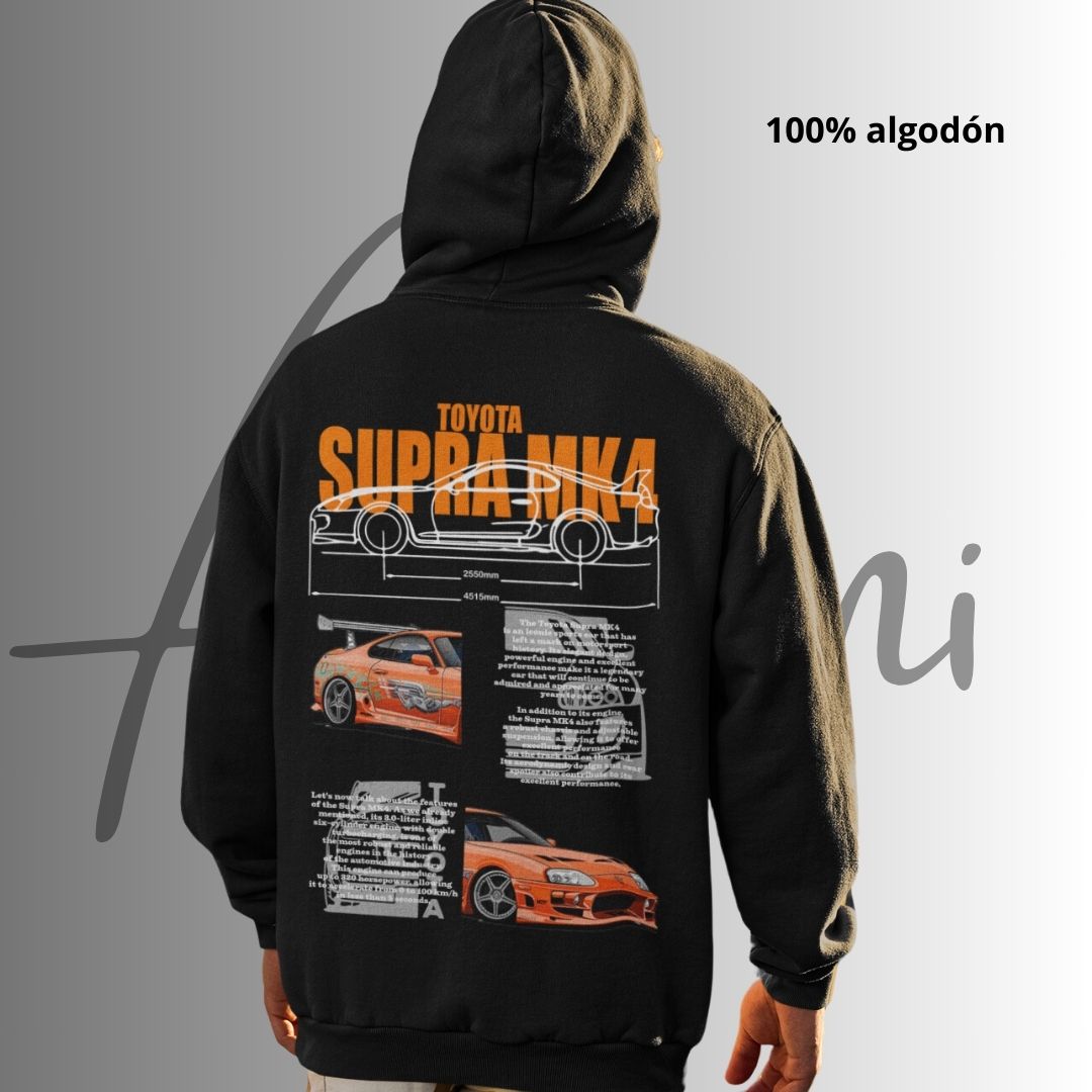 Toyota Supra MK4- Sudadero