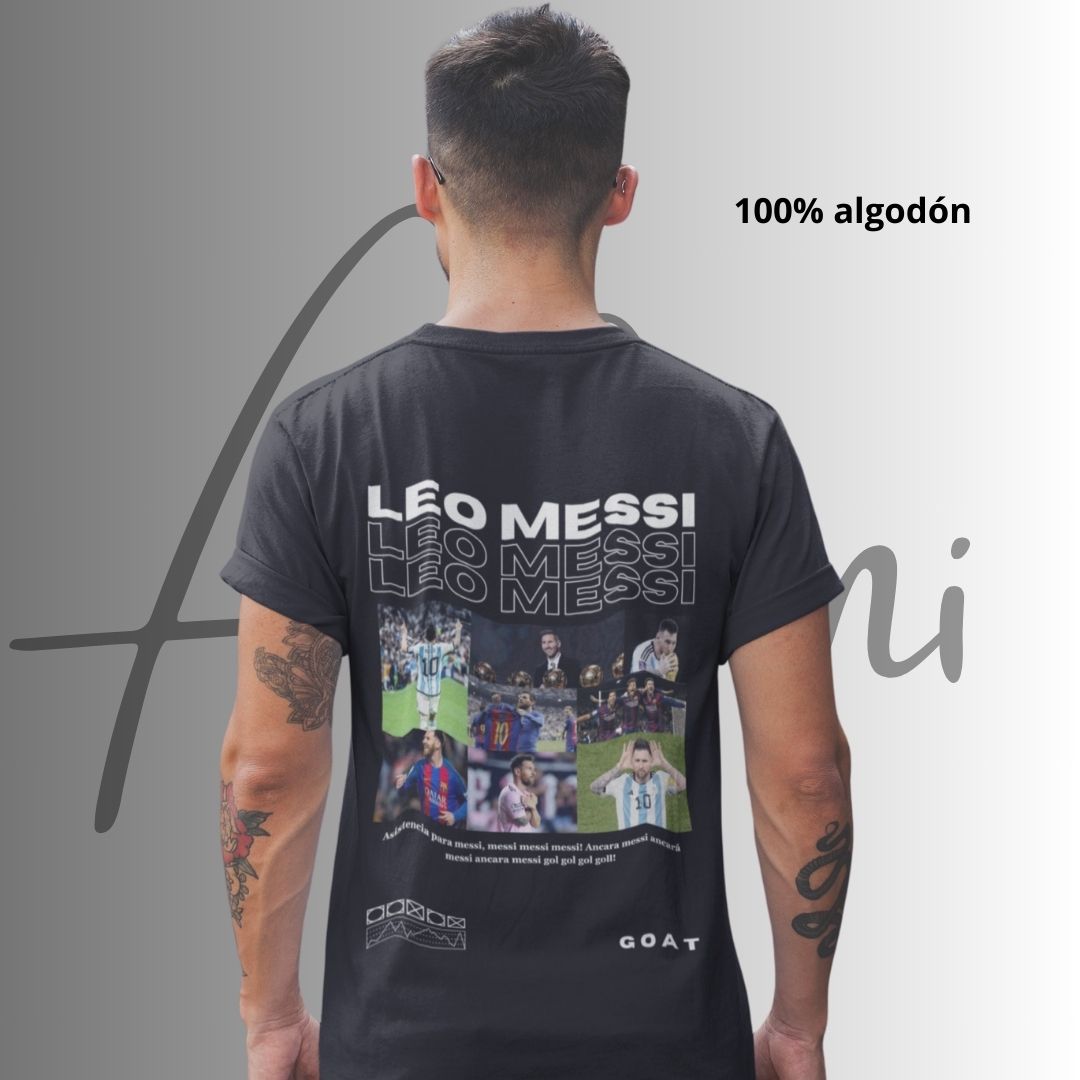 Messi a color - Playera