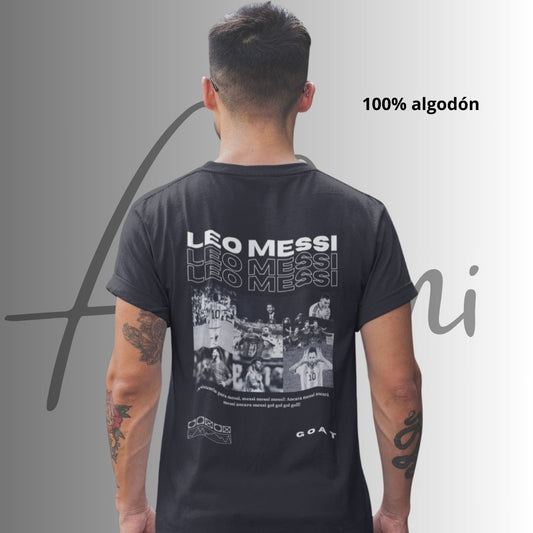 Messi en Blanco y negro - Playera