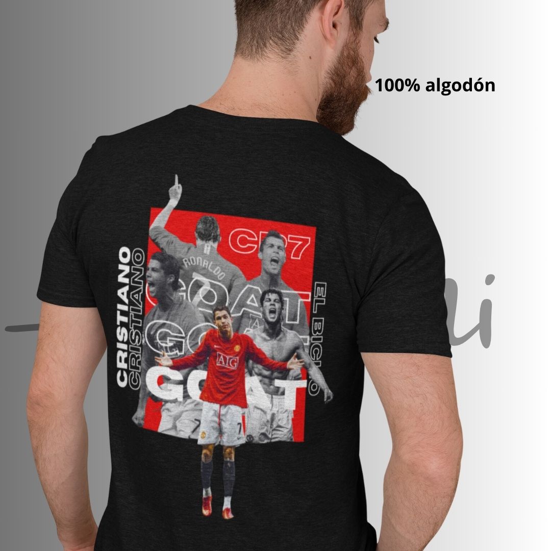 CR7 Rojo- Playera